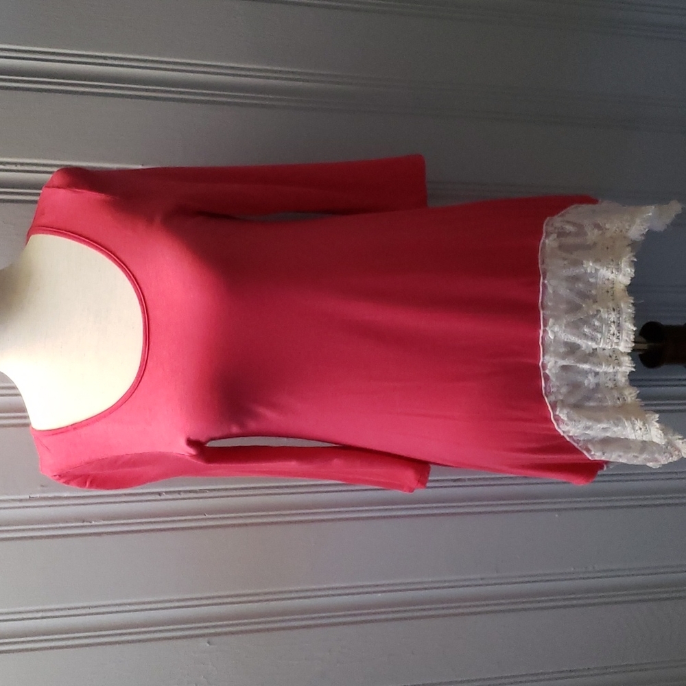 Twenty Second Lace Trimed Tunic.